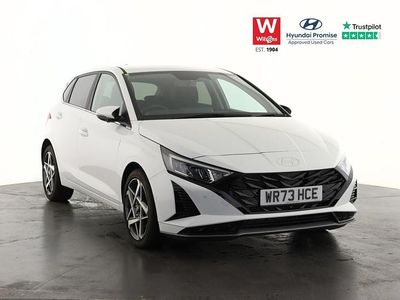 White Used 2023 Hyundai i20 Premium Hatchback | £17,399 (Fair price)