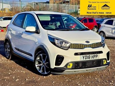 Used Kia Picanto X-Line 83 HP (61 kW) 2018 White Hatchback