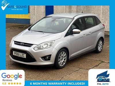 Silver Used 2011 Ford Grand C-Max Titanium MPV | £3,495 (Fair price)