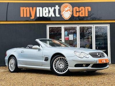 Begagnad Mercedes SL55 AMG AMG 2003 Silver Cab