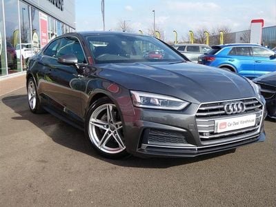 Used Audi A5 S-Line 187 HP (137 kW) 2017 Grey Coupe