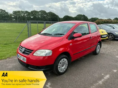 Used VW Fox 55 HP (40 kW) 2007 Red Hatchback