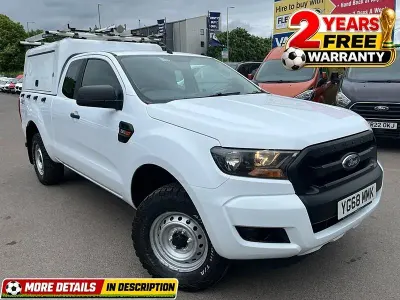 Used Ford Ranger XL 2018 White Pickup