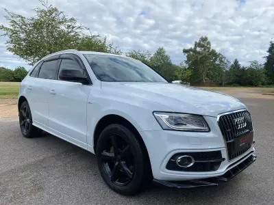 Used Audi Q5 S-line plus 227 HP (166 kW) 2015 White SUV