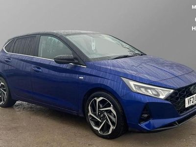 Blue Used 2021 Hyundai i20 Ultimate Hatchback | £13,601 (Fair price)