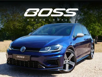 Used VW Golf VII R 300 HP (220 kW) 2019 Blue Hatchback