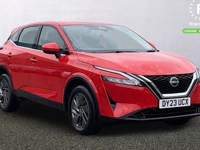 Used Nissan Qashqai Acenta Premium 158 HP (116 kW) 2023 Red SUV