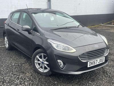 Used Ford Fiesta Zetec 2017 Grey Hatchback