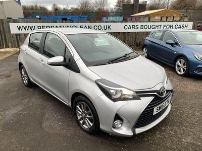 Silver Used 2015 Toyota Yaris Hatchback | £7,695 (Fair price)
