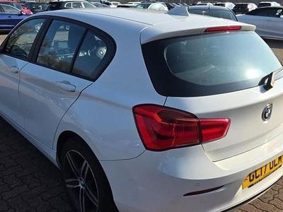 Used BMW 116 Sport Line 2017 Alpine white Hatchback