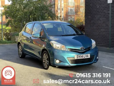 Used Toyota Yaris Plus 101 HP (74 kW) 2014 Blue Hatchback