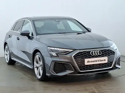 Used Audi A3 S-Line 150 HP (110 kW) 2024 Grey Hatchback