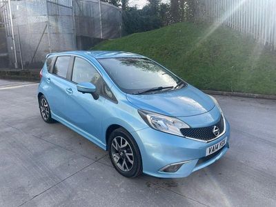 Used Nissan Note S 98 HP (72 kW) 2014 Blue Hatchback