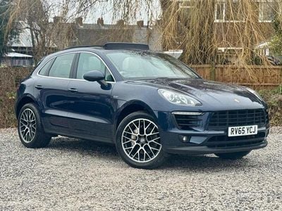 Used Porsche Macan 258 HP (189 kW) 2015 Blue SUV