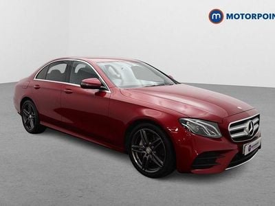 Used Mercedes E220 AMG line 2016 Red Sedan