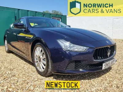 Used Maserati Ghibli 275 HP (202 kW) 2015 Blue Sedan