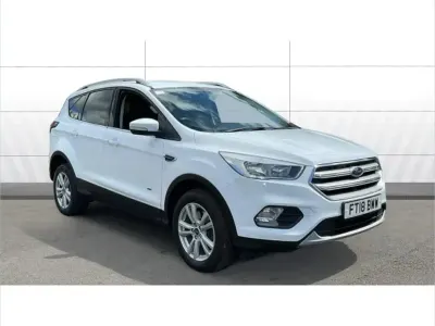 Used Ford Kuga Zetec 182 HP (133 kW) 2018 White SUV