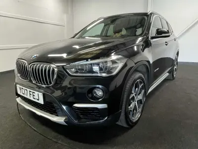 Begagnad BMW X1 xLine 2017 Svart SUV