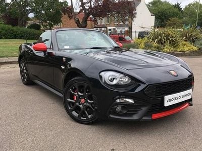 Used Abarth 124 Spider 170 HP (125 kW) 2018 Black Cabriolet