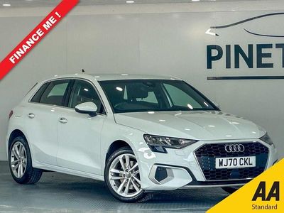 Used Audi A3 Sportback Sport 116 HP (85 kW) 2020 White Hatchback