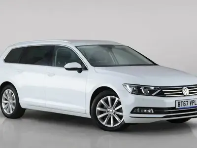 Used VW Passat Business 120 HP (88 kW) 2017 White Estate