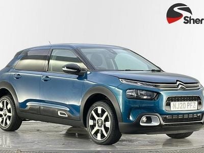 Used Citroën C4 Cactus Flair 100 HP (73 kW) 2020 Blue Hatchback