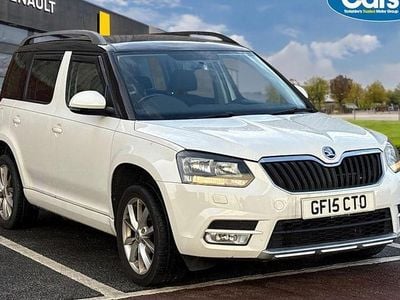 White Used 2015 Skoda Yeti SE SUV | £6,850 (Fair price)