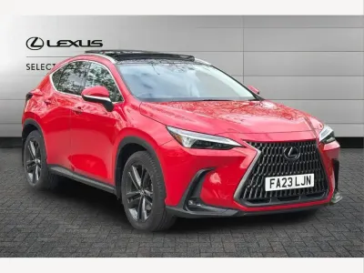Used Lexus NX350h 242 HP (177 kW) 2023 Red SUV