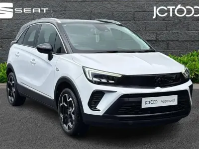 Used Vauxhall Crossland Ultimate 128 HP (94 kW) 2022 White SUV