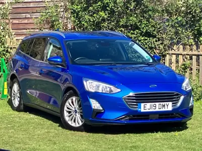 Second-hand Ford Focus Titanium 150 CP (110 kW) 2019 Albastru Break