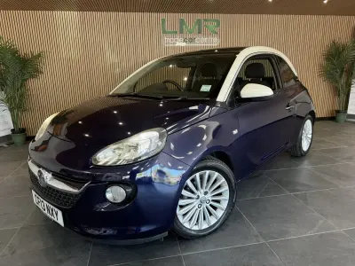 Used Vauxhall Adam Glam 2013 Blue Hatchback