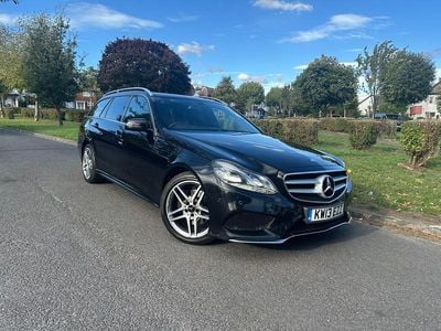 Black Used 2013 Mercedes E250 AMG Estate | £8,985 (Good price)