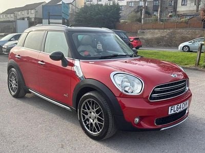Used Mini Cooper D Countryman Chili 112 HP (82 kW) 2014 Red SUV