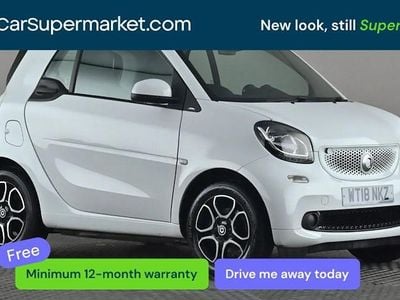 Used Smart ForTwo Coupé Prime 71 HP (52 kW) 2018 White Coupe