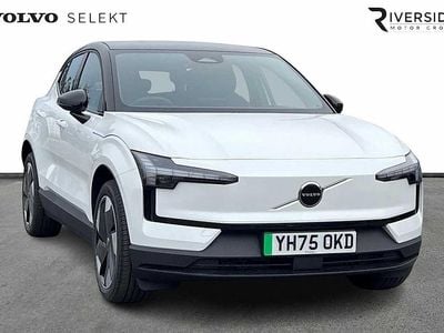 Crystal white Used 2025 Volvo EX30 Plus SUV | £27,450 (Fair price)
