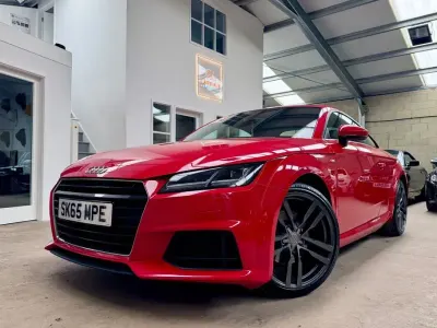 Used Audi TT S-Line 184 HP (135 kW) 2015 Red Coupe