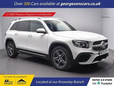 White Used 2022 Mercedes GLB200 AMG Line Premium SUV | £27,150 (Fair price)