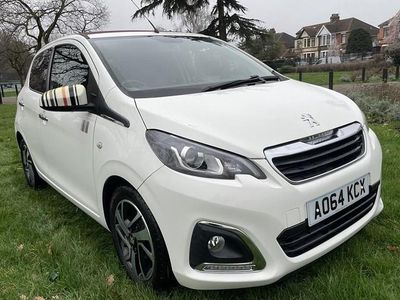 Used Peugeot 108 Allure 82 HP (60 kW) 2014 White Hatchback