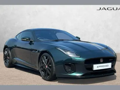 Used Jaguar F-Type R-Dynamic 300 HP (220 kW) 2019 Green Coupe