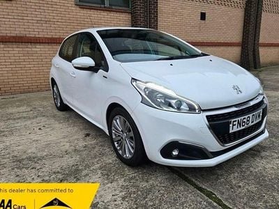 White Used 2018 Peugeot 208 Signature Sky Hatchback | £5,999 (Fair price)