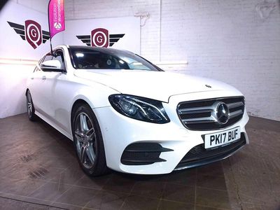 White Used 2017 Mercedes E220 AMG line Estate | £18,695 (Fair price)