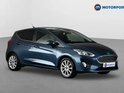 Used Ford Fiesta Titanium X 101 HP (74 kW) 2019 Blue Hatchback