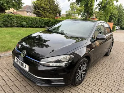 Used VW Golf VII SE 2018 Black Hatchback