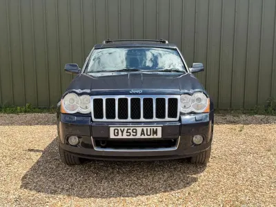 Used Jeep Grand Cherokee Overland 218 HP (160 kW) 2009 Blue SUV