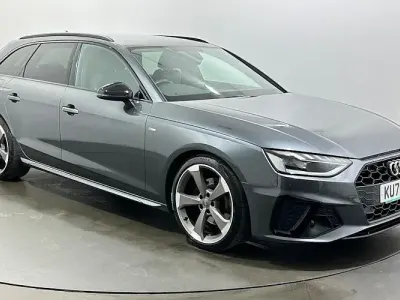 Used Audi A4 Black Edition 150 HP (110 kW) 2020 Grey Estate