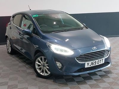 Blue Used 2019 Ford Fiesta Titanium Hatchback | £10,498 (Fair price)