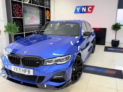 Used BMW 330e M Sport 2021 Blue Sedan