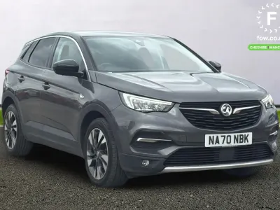 Used Vauxhall Grandland X Active 131 HP (96 kW) 2020 Grey SUV