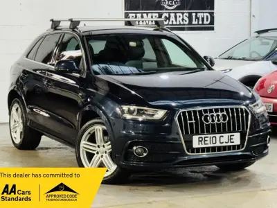 Used Audi Q3 S-line plus 177 HP (130 kW) 2014 Blue SUV