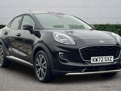 Used Ford Puma Titanium 125 HP (91 kW) 2023 Black SUV